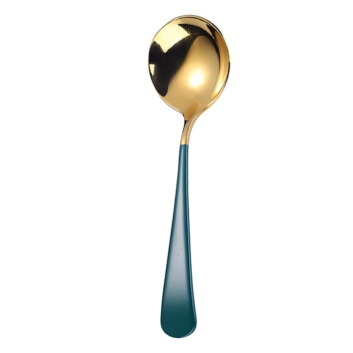 Lingura supa YANYXR inox 15.7cm maner portabil