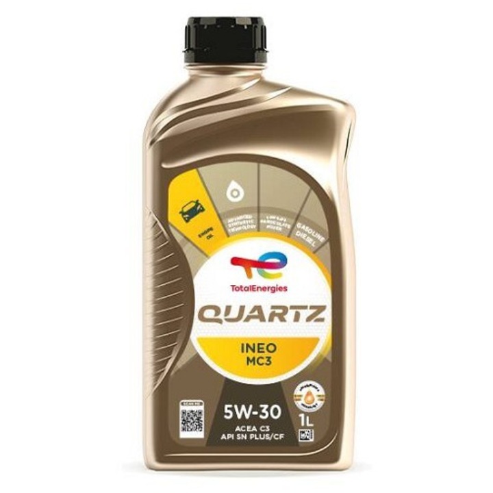 Двигателно масло Total Quartz INEO MC3 5W30 ACEA C3 - 1L