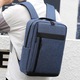 Rucsac de afaceri, impermeabil, pentru laptop de 15.6 inch, cu port USB, 40x30x11cm, albastru inchis