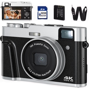 Aparat foto digital Nikon COOLPIX S9600, 16MP, Black + Card 8GB