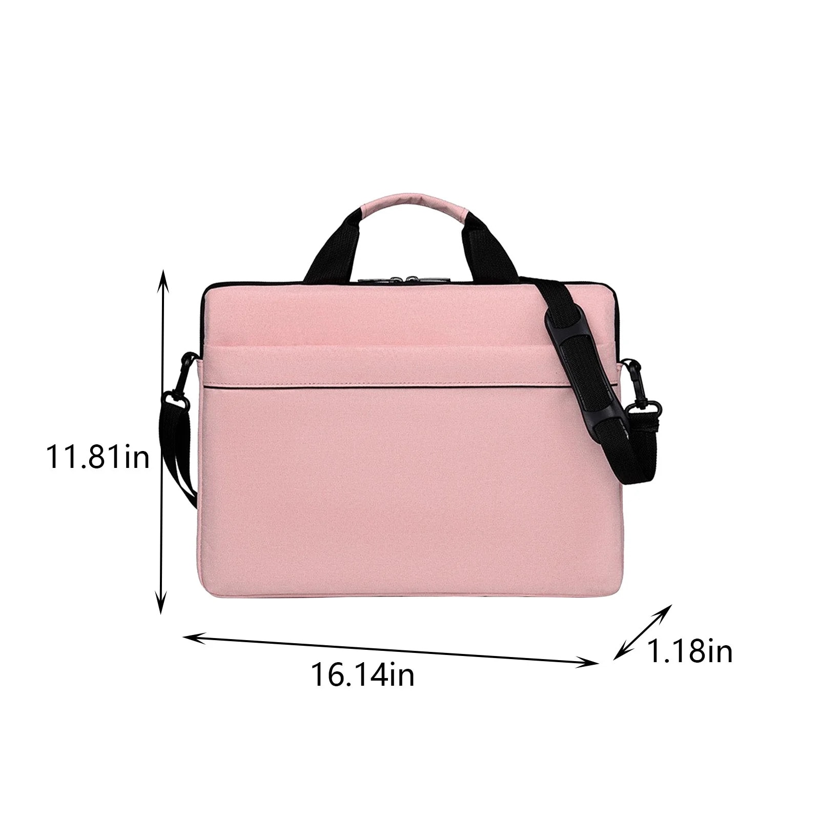 Geanta laptop YANYXR 15.6in, usoara, rezistenta, poliester, 41x30x3cm