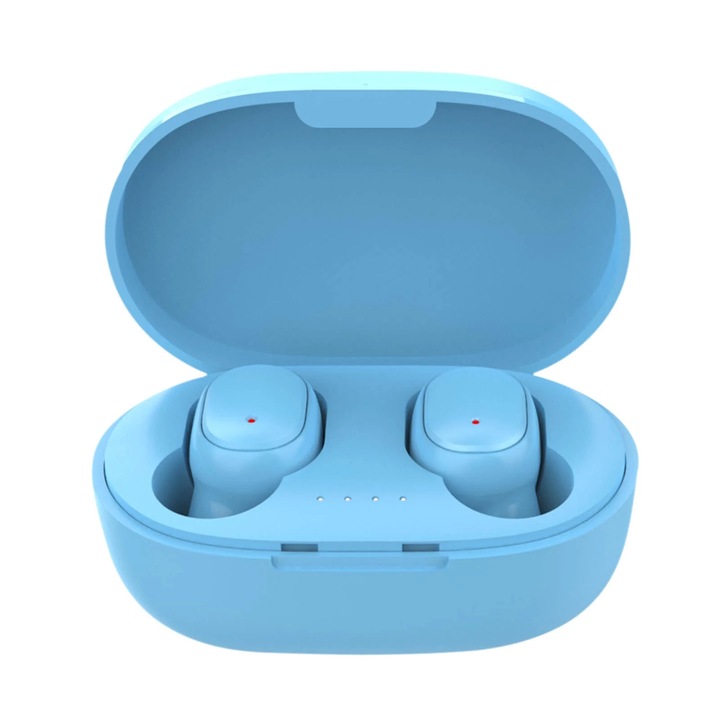 YANYXR Bluetooth 5.0 vezeték nélküli fülhallgató, sztereó, kék, mini, 45mAh, 280mAh