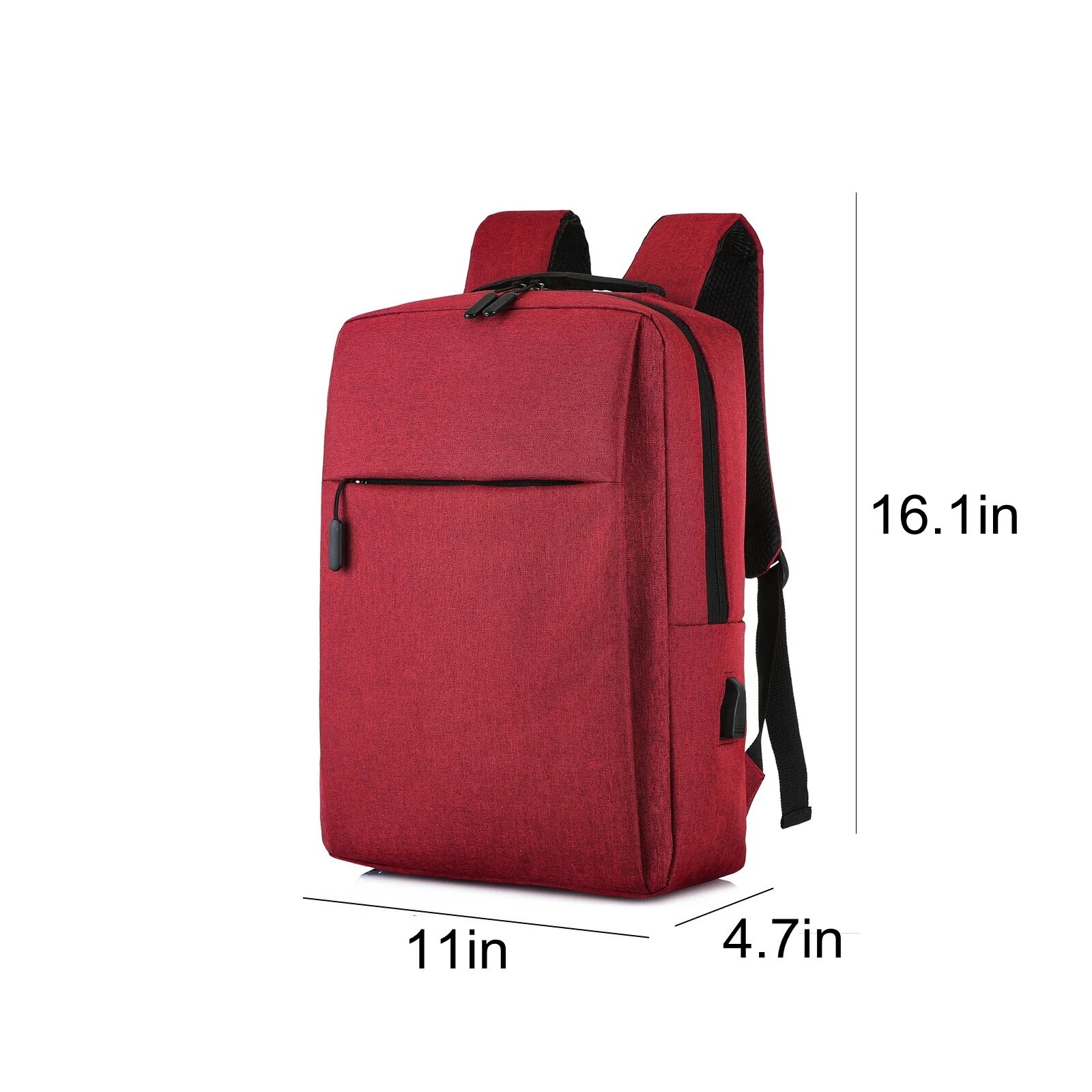 Rucsac laptop 15.6 inch, multicolor, bretele ajustabile, material textil, set 1 buc.