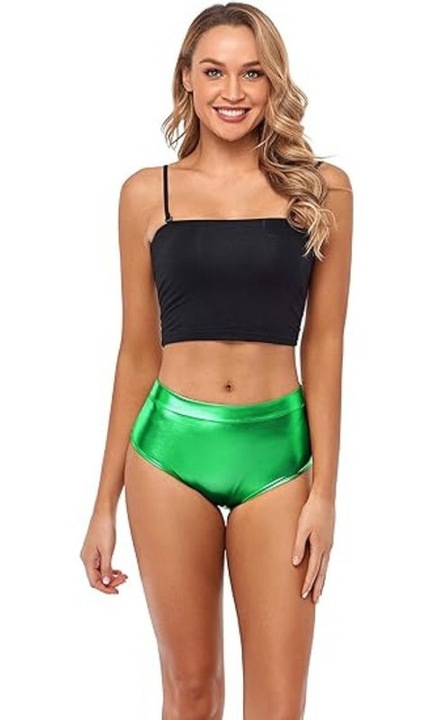 Női rövidnadrág, Ronyes®, szalagavatóra, bárba és táncos buliba, XL, Zöld