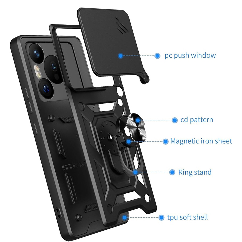 Husa pentru Xiaomi Redmi Note 14 5G - Techsuit CamShield Series - Blue