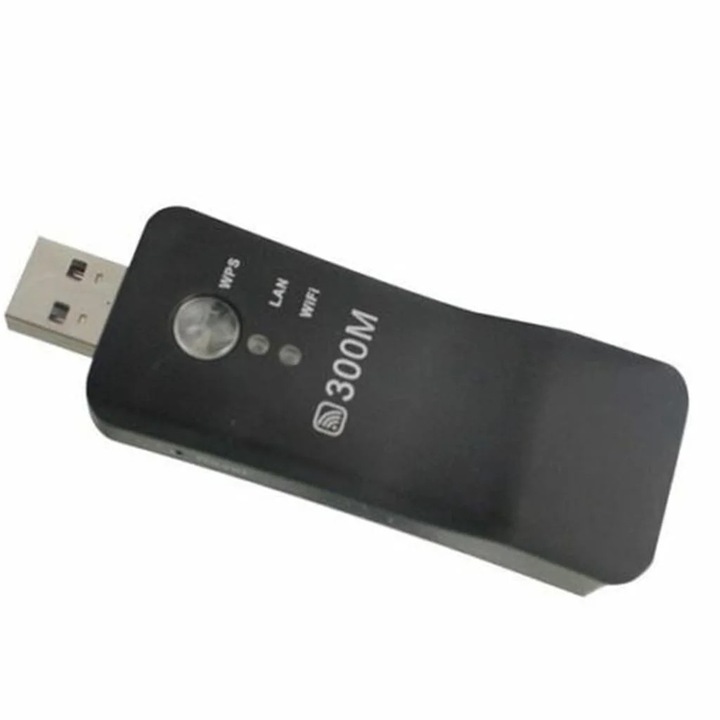 YANYXR vezeték nélküli HDTV adapter 300Mbps fekete 6x2.4cm