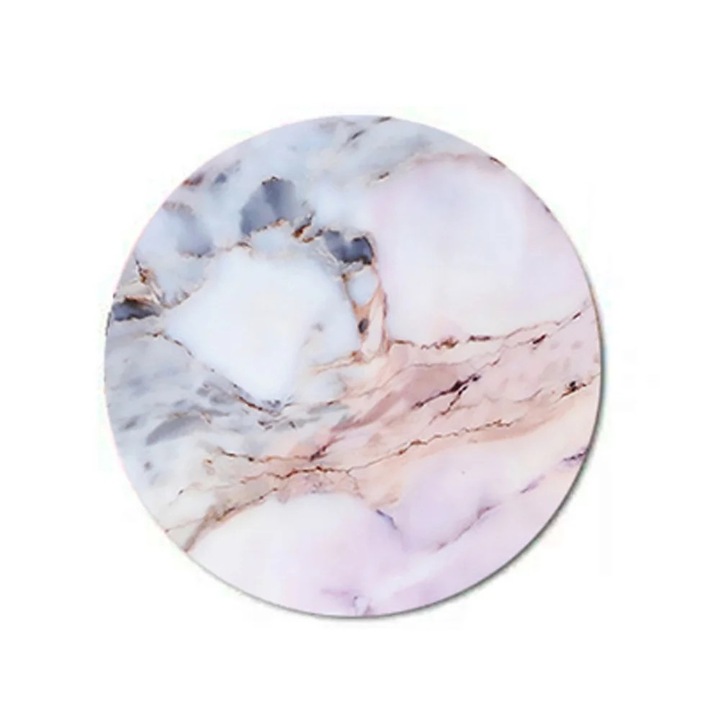 Mousepad standard, multicolor, 200x200x3mm, design abstract marble, 1 bucata