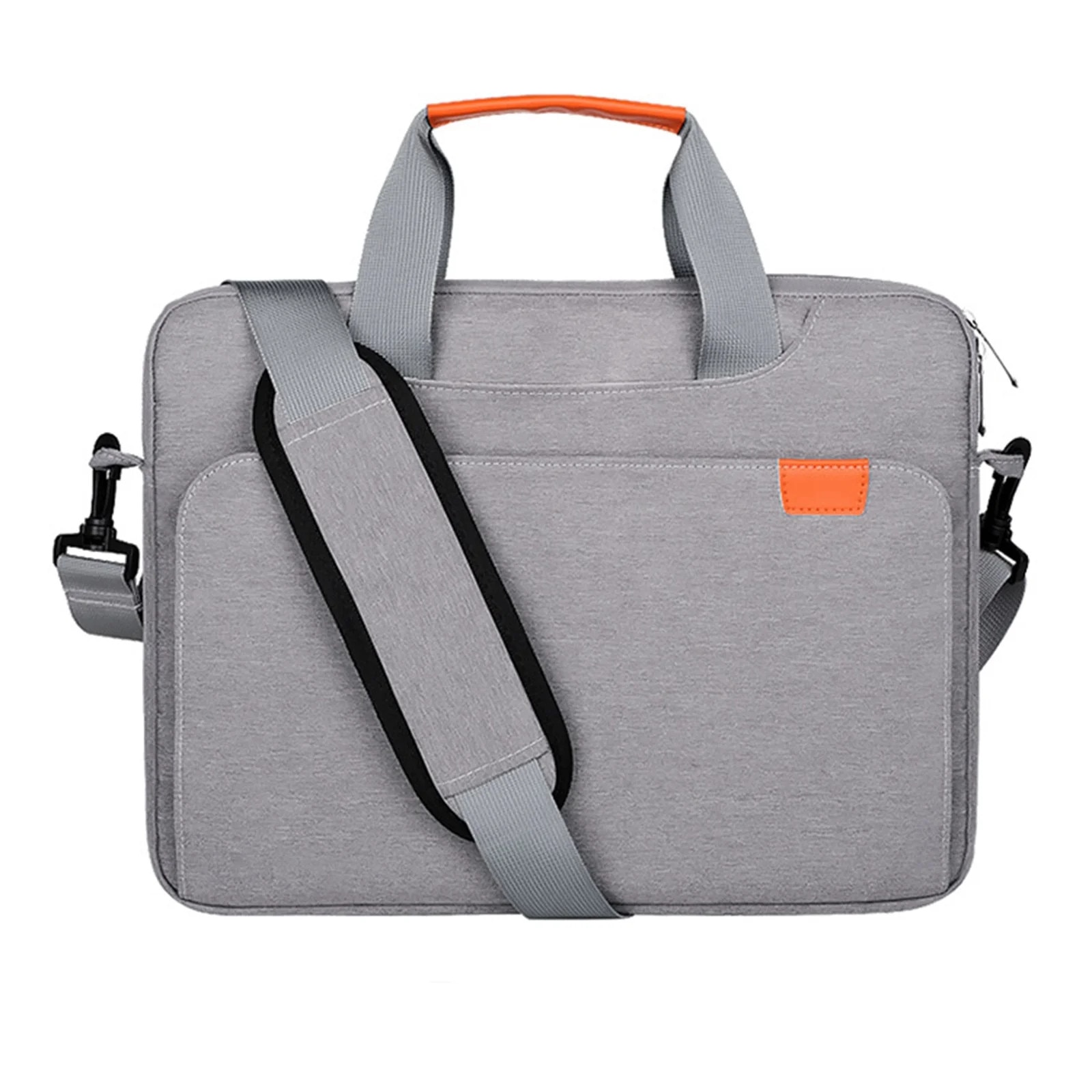 Geanta laptop YANYXR 15.6 inch gri 42x30x3.5cm rezistenta la apa