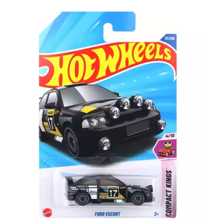 Masinuta Hot Wheels Ford Escort, 2025, 1:64