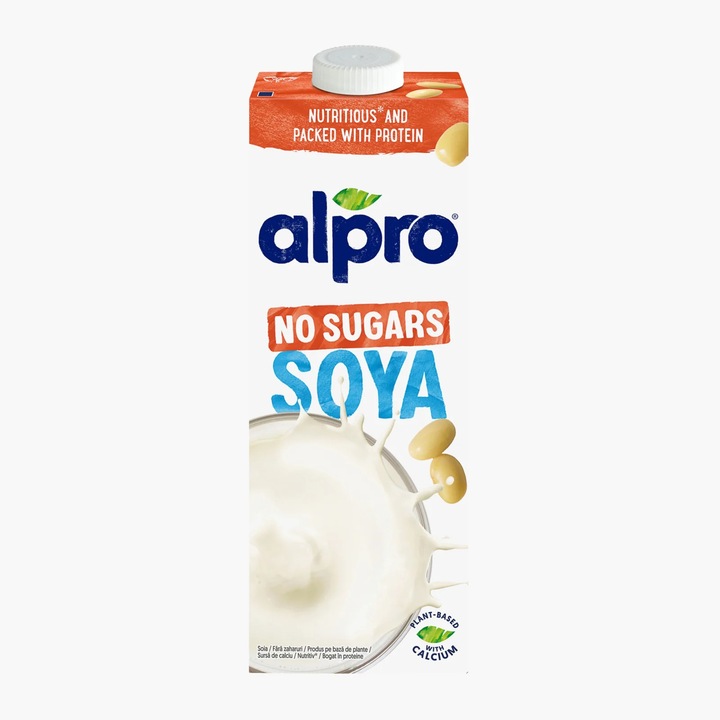 Соева напитка, неподсладена, Alpro, 1л