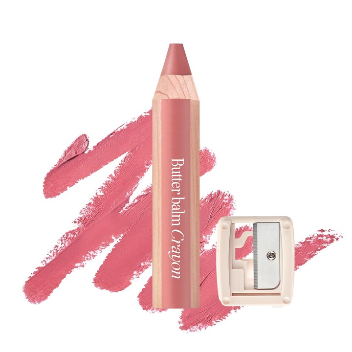 Clio Butter Balm Crayon Blush #01 Pink Poster 3.9g + подарък острилка