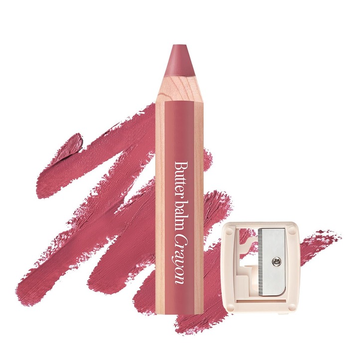 Clio Butter Balm Crayon Blush #07 Mauve Shade 3.9g + подарък острилка