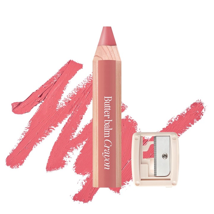 Clio Butter Balm Crayon Blush #09 Gentle Cream Peach 3.9g + безплатна острилка