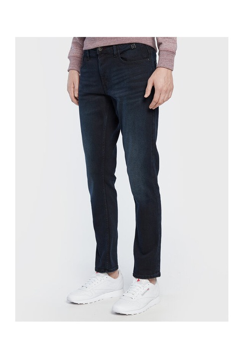 Férfi farmer, Kevert anyag, 300787526, Pamut, Kék, Kék