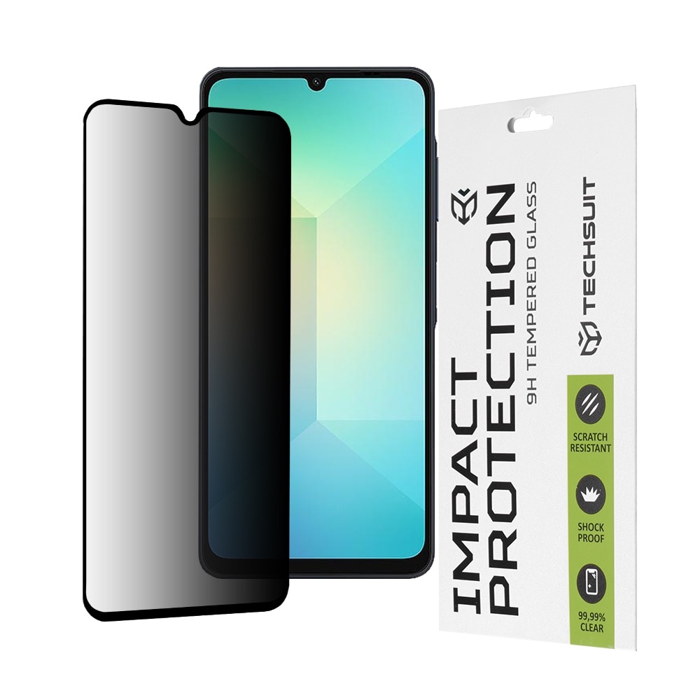 Folie pentru Samsung Galaxy A26 5G - Techsuit 111D Privacy Full Glue - Black