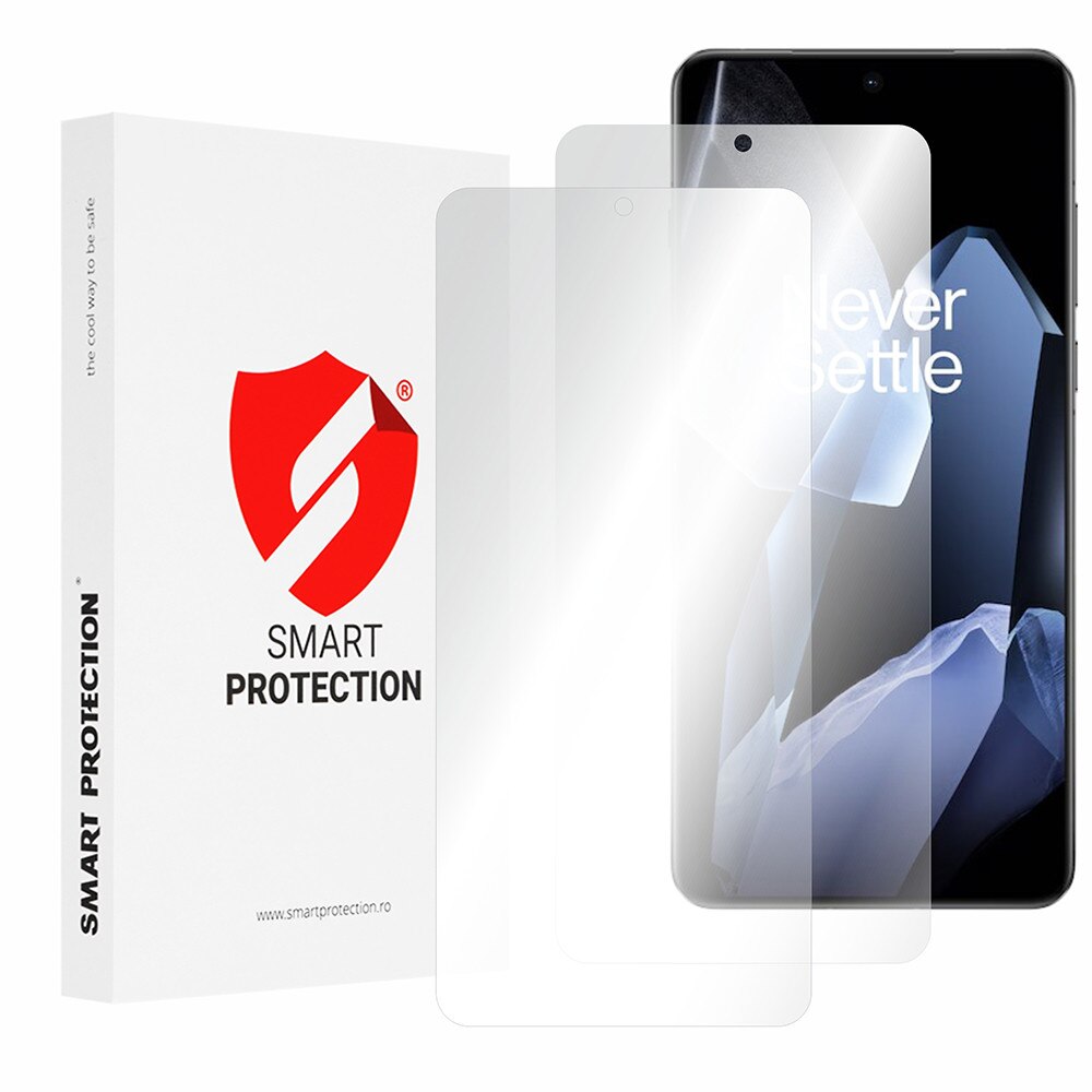 [Pachet 2x] Folie regenerabila premium OnePlus 13 - Smart Protection Classic - Clear