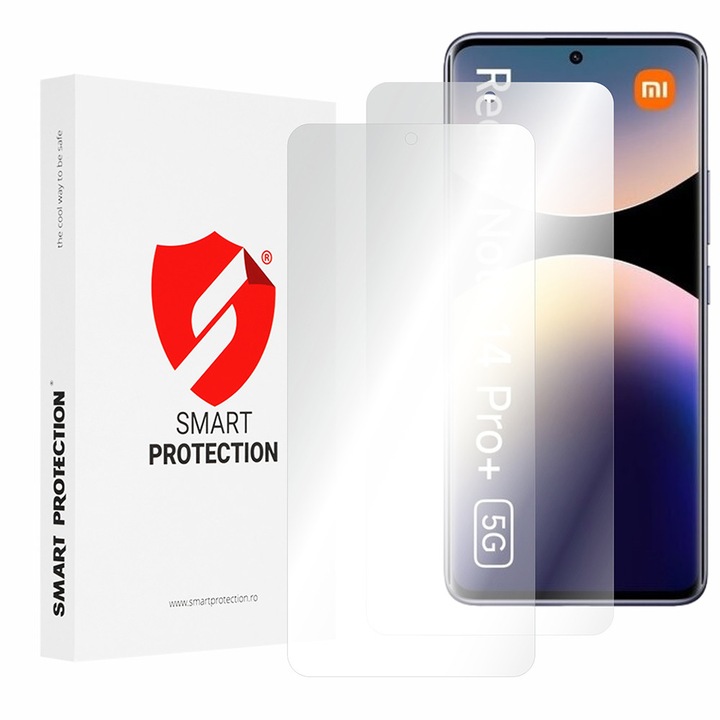 Folie telefon Premium Classic (2 pack) Xiaomi Redmi Note 14 Pro+ 5G Clear Transparent