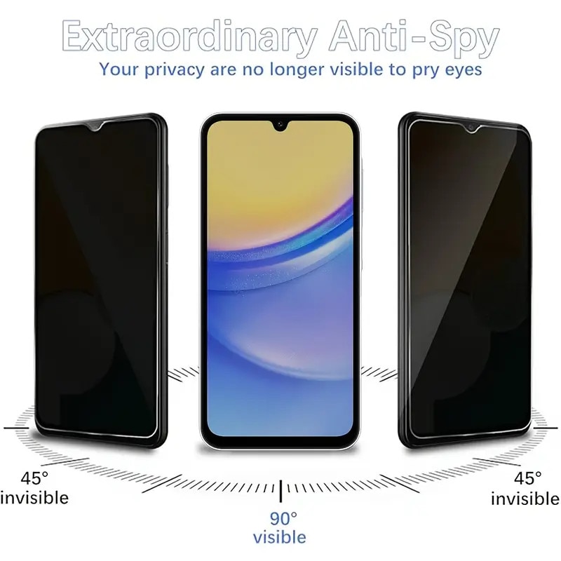 Folie Privacy compatibila cu Huawei P30 lite, Calitate Premium