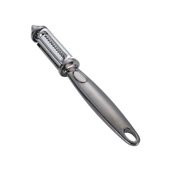 Cutit decojit pepene YANYXR inox 304, maner antiderapant, 18x3cm