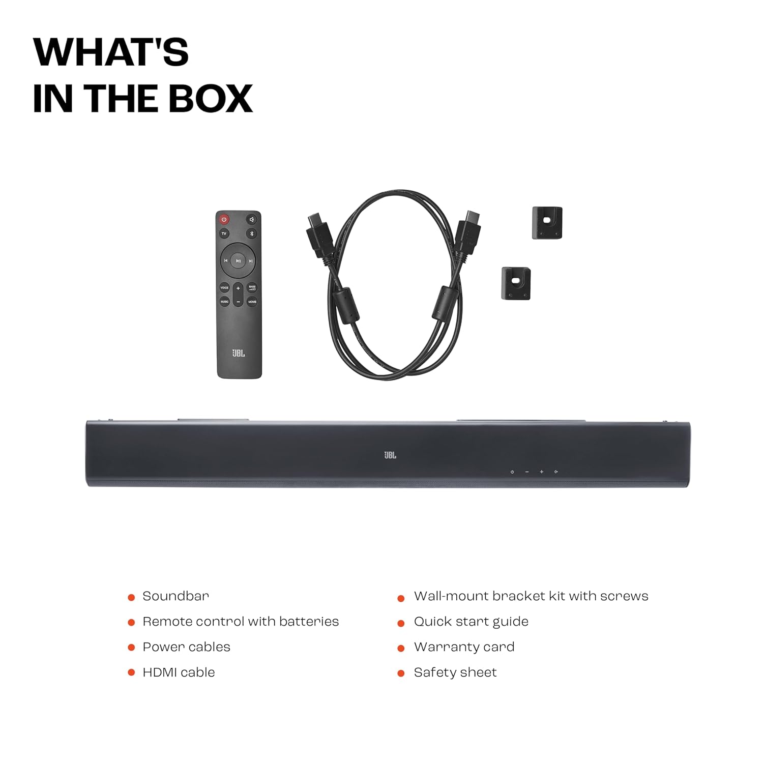 JBL Cinema SB 510 - Soundbar 3.1 cu subwoofer integrat pentru