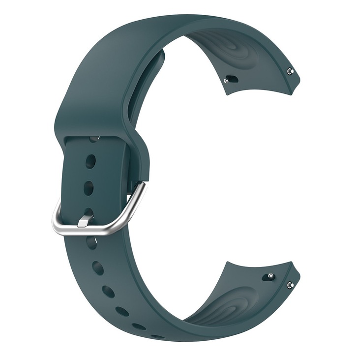 Каишка за Watch GT6 Pro 46 мм/ GT6 46 мм/ GT5 Pro/ GT5/GT4/ GT3 (46 мм) / GT 2 (46мм)/ GT 2 Pro - ширина 22 мм - издръжлив силикон, модерен дизайн - зелен