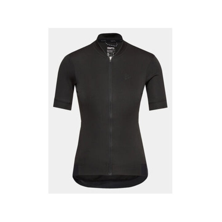 Tricou dama, Craft, 302611676, Poliester, XS INTL, Negru