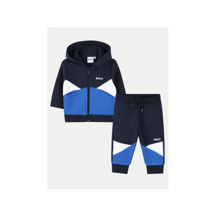 Анцуг за момче, Boss, Памук, Син, Син
