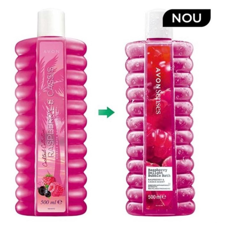 Spumant de baie Raspberry Delight, AVON, 500 ml