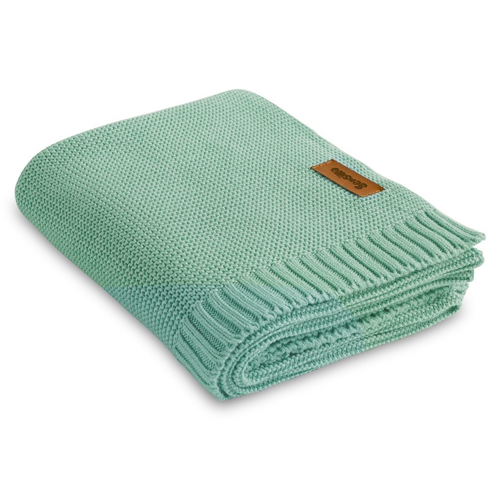 Детско одеяло, SENSILLO, Baby Nest 80×100 см, За деца, Sage