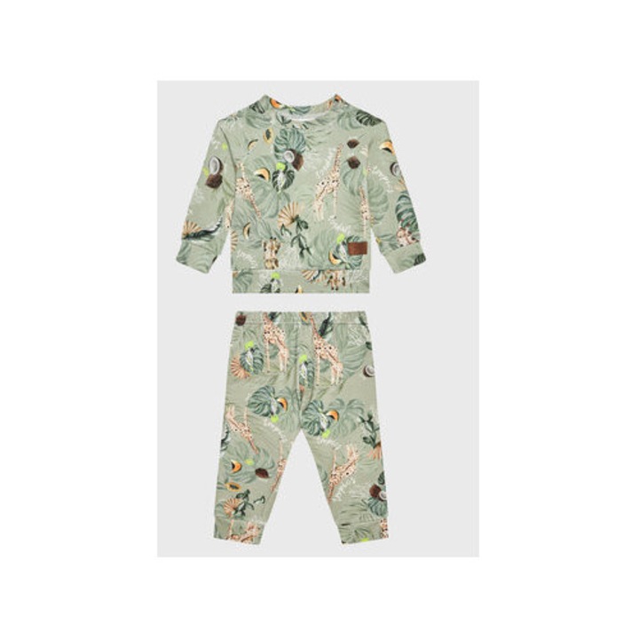 Анцуг за момичета, Jamiks, 302178414, Вискоза, Зелен, Зелен