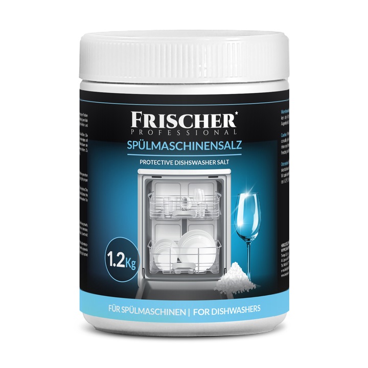 Sare pentru masina de spalat vase Frischer, 1,2 kg