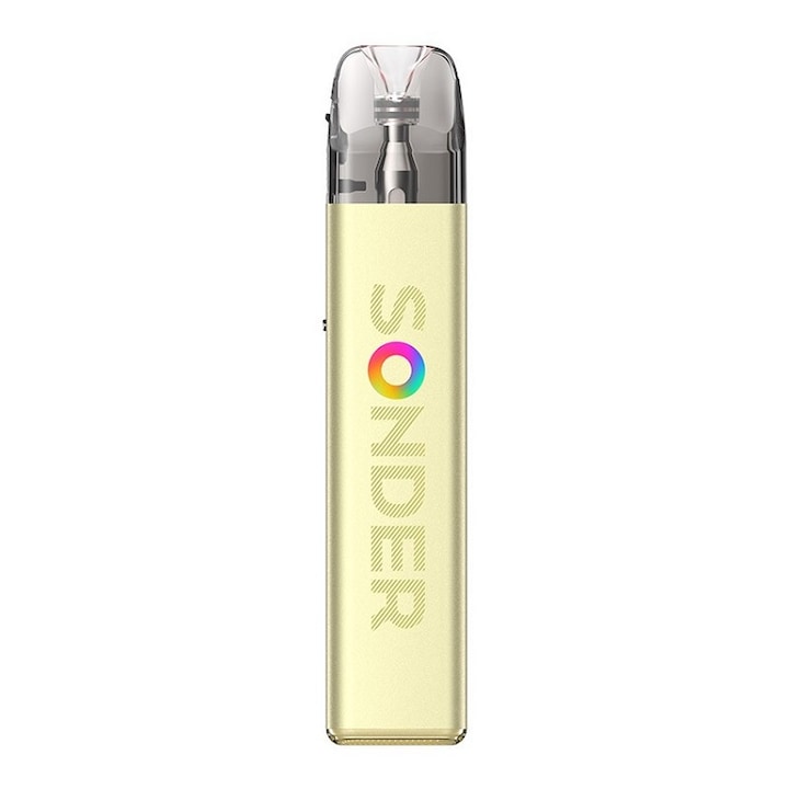 Kit Tigara Electronica Geekvape Sonder Q2, 30w, 3ml, 1350mAh - Apricot Yellow