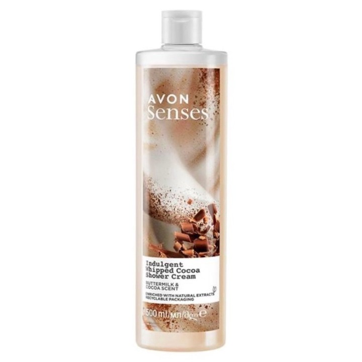 Gel de dus Indulgent Whipped Cocoa, AVON, 500 ml