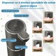 Dozator Automat de Sapun Tip Spuma KETYA®, 4 Niveluri de Dozare, Display LED, Incarcare USB Tip C, Senzor de Miscare, Impermeabil, 380ml, Usor de Montat, Utilizat ca Dispenser Sapun sau Dezinfectant, Ideal pentru Bucatarie, Baie, Hotel sau Birou, Negru