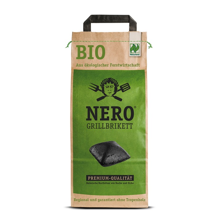 Brichete Eco pentru Gratar Nero Holzkohle 2, 5 kg
