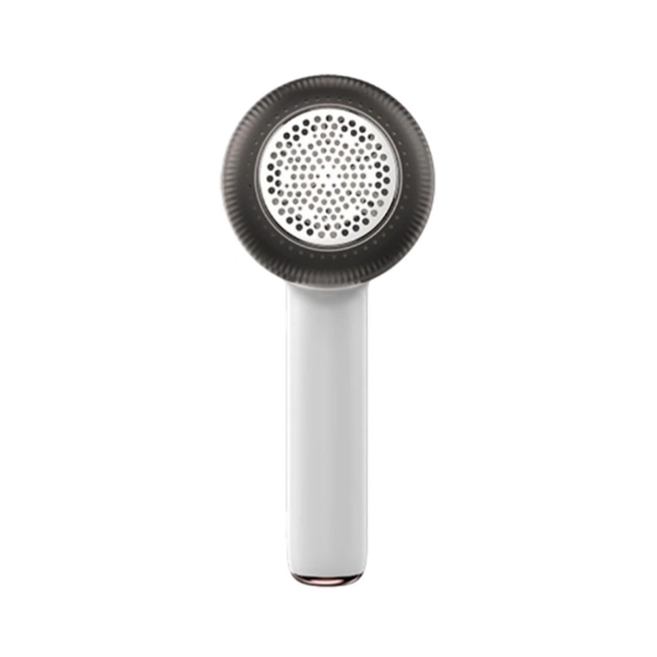 Aspirator de scame, 6 lame, capacitate mare, alb, 8.5x7x20cm, set cu cablu USB