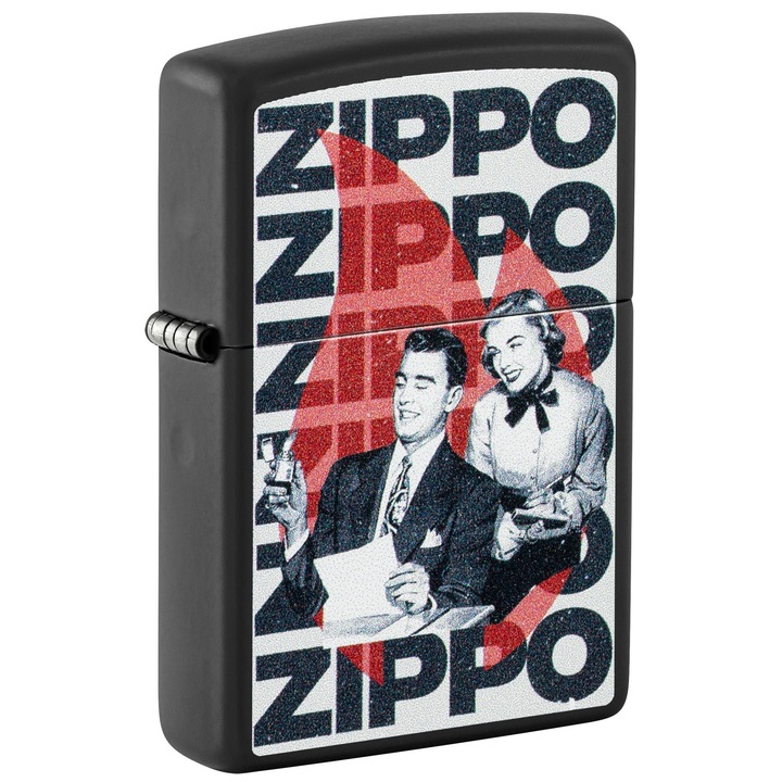 Bricheta Zippo 46475 Nostalgic Retro Design