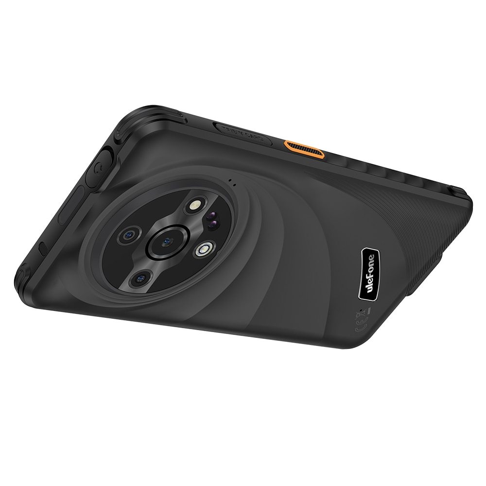 Telefon mobil Ulefone Armor X31, Dual SIM, 4G, Octa-Core Mediatek Helio G91, IPS 6.56-inch 90Hz HD+, 12GB RAM (6GB + 6GB RAM), 128GB, 6050mAh, NFC, IP68, Android 14, Black