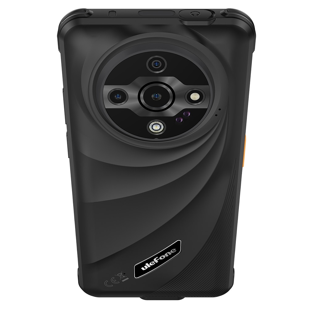 Telefon mobil Ulefone Armor X31, Dual SIM, 4G, Octa-Core Mediatek Helio G91, IPS 6.56-inch 90Hz HD+, 12GB RAM (6GB + 6GB RAM), 128GB, 6050mAh, NFC, IP68, Android 14, Black