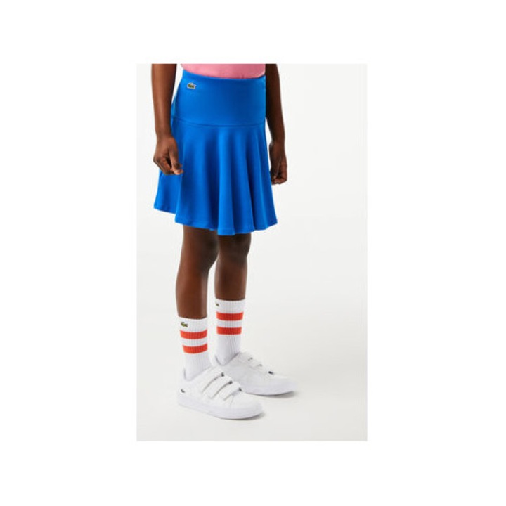 Fusta fete, Lacoste, 302365203, Rayon, Albastru, Albastru