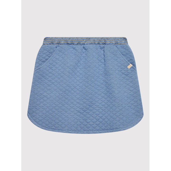 Fusta fete, United Colors Of Benetton, 301232469, Poliester/Bumbac, Rosu, Albastru