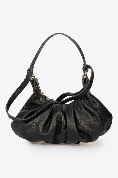 Massimo Castelli, Bőr válltáska, Fekete