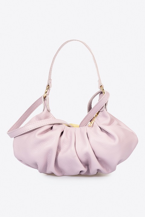 Massimo Castelli, Bőr válltáska, Halvány rózsaszín