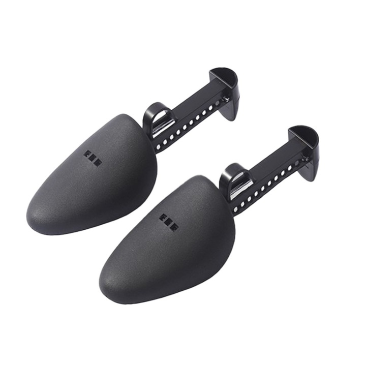 Set 5 bucati forme pentru incaltaminte HERUSI, ajustabile, negru
