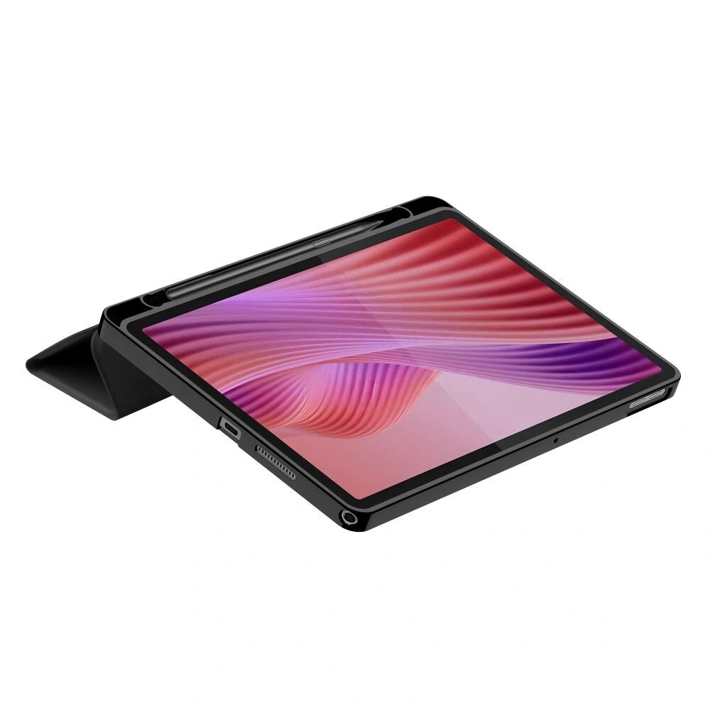 Etui Tech-Protect SmartCase Pen pentru tablete, compartiment stylus, negru, set 1x etui