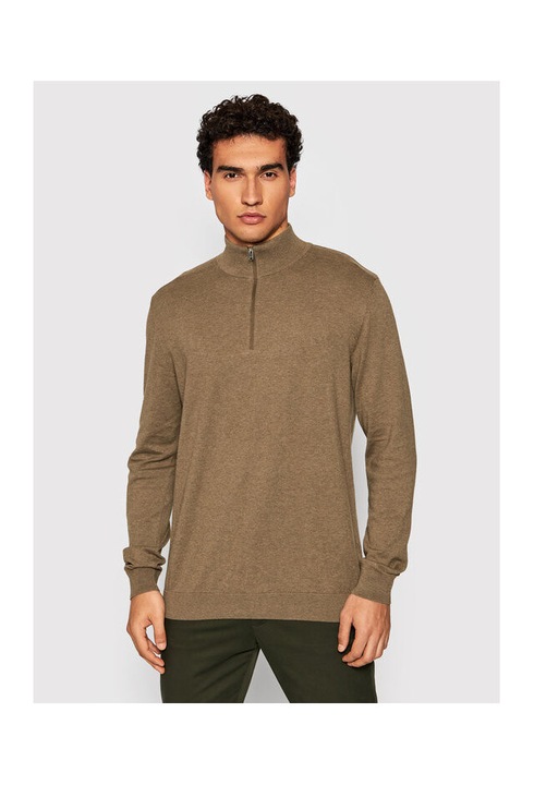Férfi pulóver, Selected Homme, 209537260, Pamut, 2XL INTL, Barna