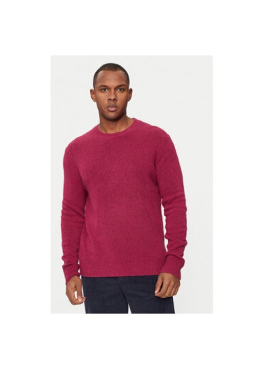 Férfi pulóver, United Colors Of Benetton, 304520617, Pamut/Nejlon, Szürke, Piros