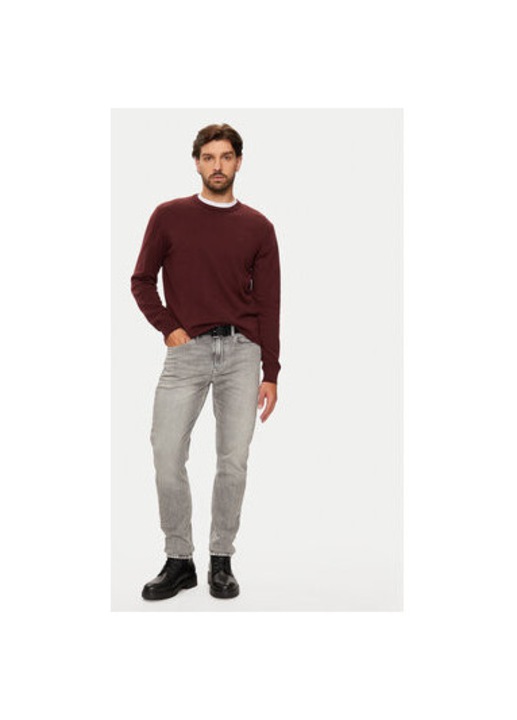 Férfi pulóver, Wrangler, 304281570, Pamut/Poliamid, Barna, Barna