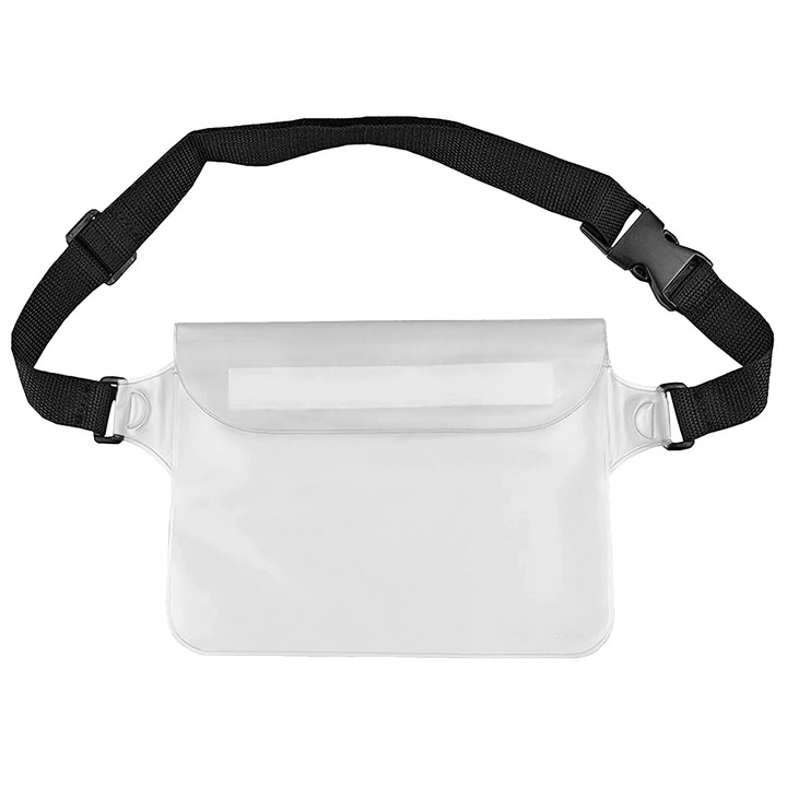 Geanta de talie impermeabila pentru telefon, pentru femei, dimensiune ajustabila 78x108cm