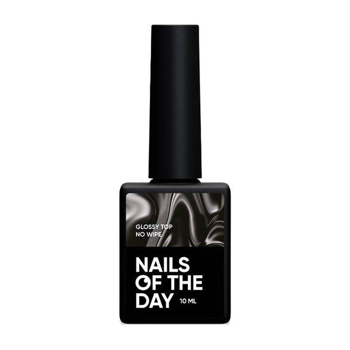 NAILSOFTHEDAY Glossy Non Wipe Top Coat Gel, 10 мл